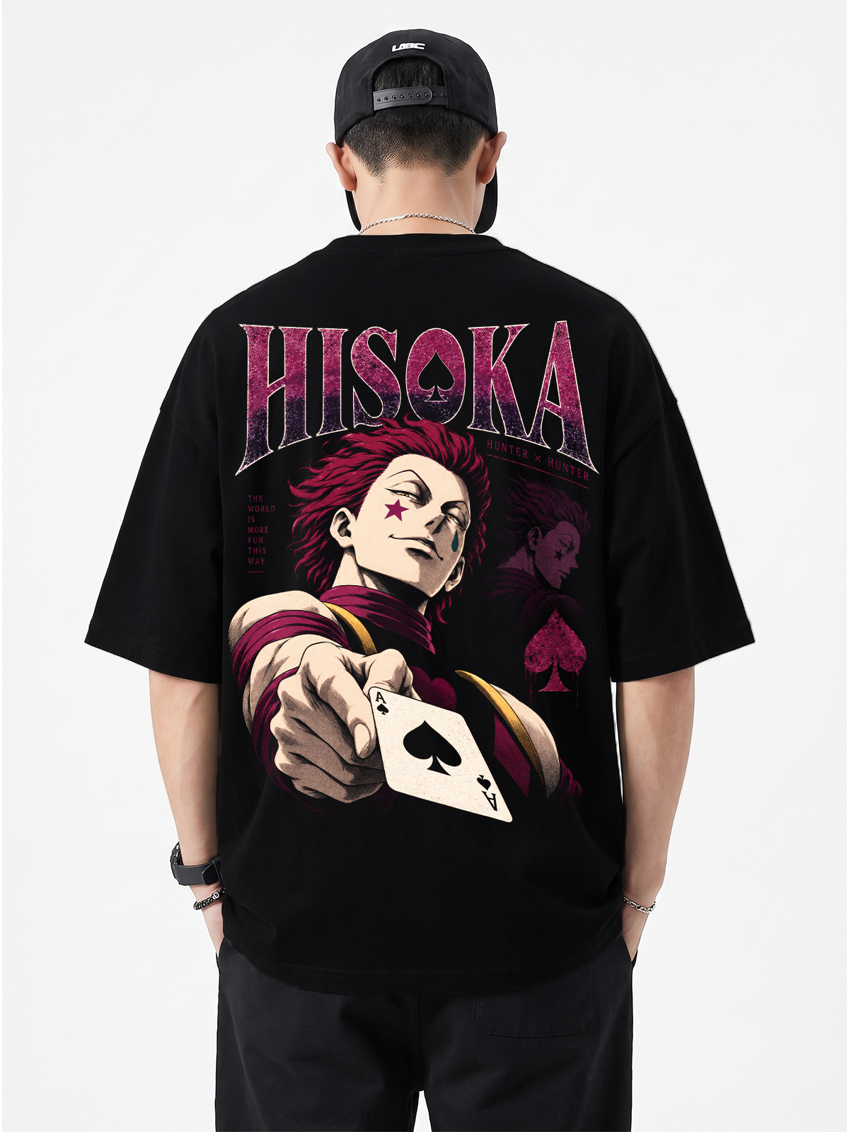Polera Oversize Hisoka Hunter x Hunter