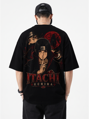 Polera Oversize Itachi Uchiha Naruto Shippuden