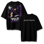 Camiseta Oversize Toji Fushiguro Jujutsu Kaisen Shadow Style