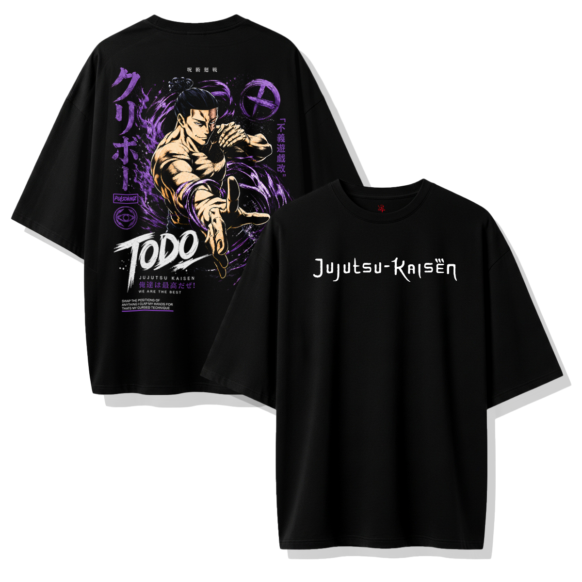 Camiseta Oversize Polera Aoi Todo Jujutsu Kaisen