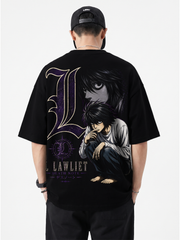 Polera Oversize L Lawliet Death Note