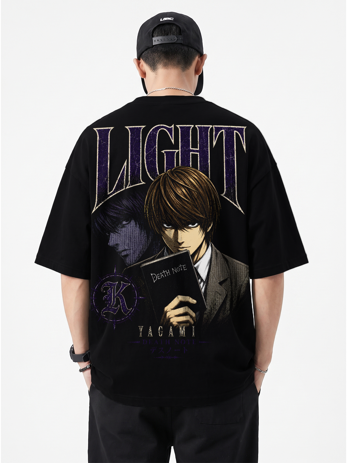 Polera Oversize Light Yagami Death Note