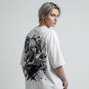 Polera Mahito Jujutsu Kaisen Streetwear Oversize