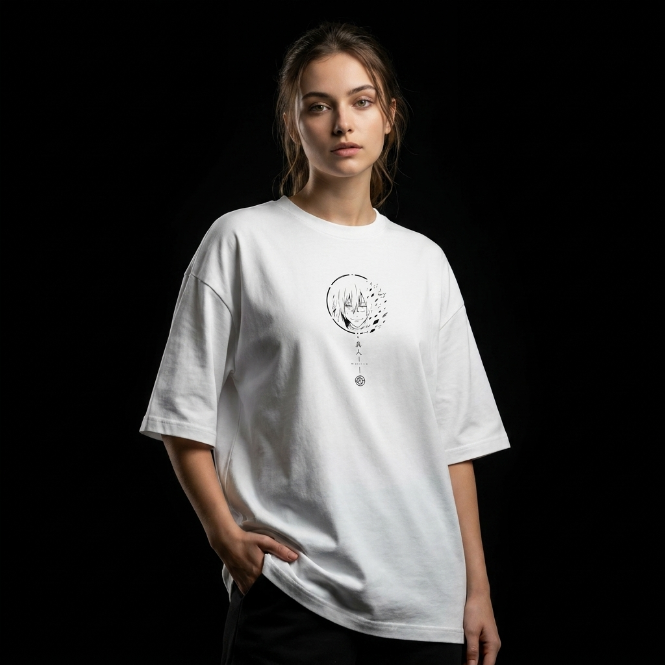 Camiseta Streetwear polera oversize Mahito