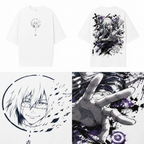 Camiseta Streetwear polera oversize Mahito