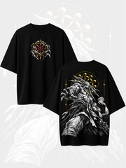 Polera Oversize Mahoraga & Sukuna Jujutsu Kaisen