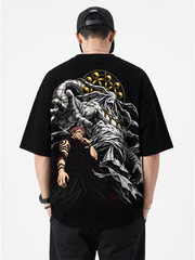 Polera Oversize Mahoraga & Sukuna Jujutsu Kaisen
