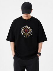 Polera Oversize Mahoraga & Sukuna Jujutsu Kaisen