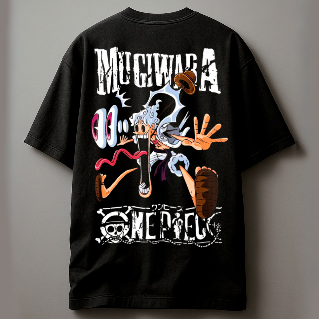 Camiseta Mugiwara Luffy Gear 5 – Energía Desatada