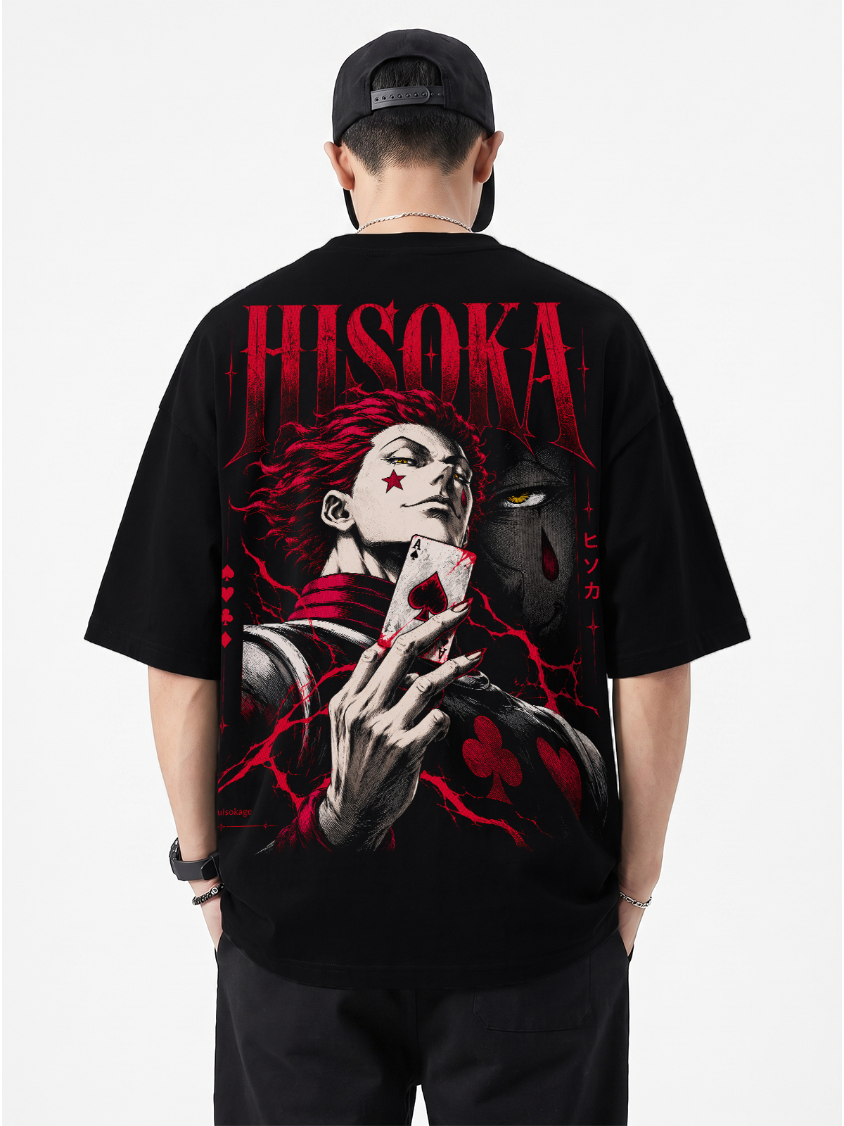 Polera Oversize Hisoka Hunter x Hunter
