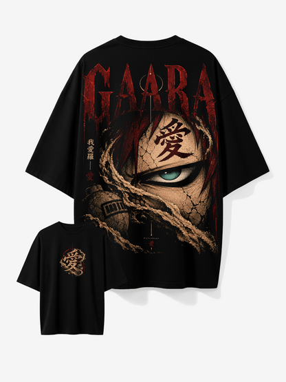 Polera Oversize Gaara Naruto Shippuden