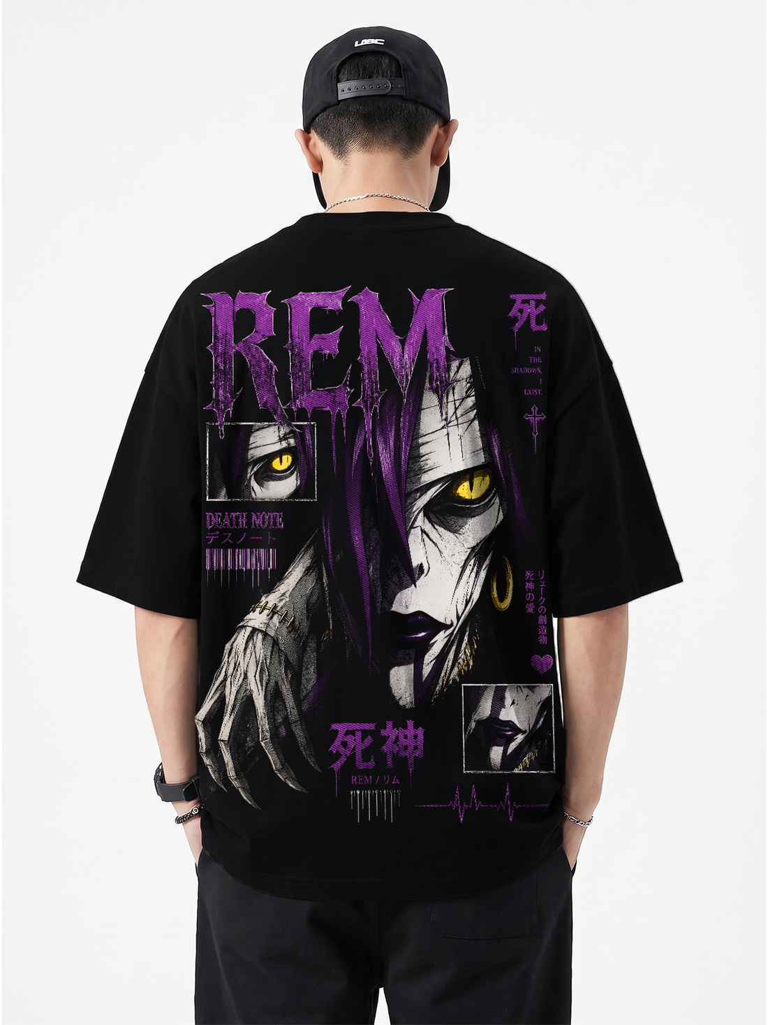 Polera Oversize Rem Death Note