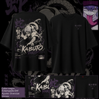 Camiseta Oversize Kabuto Yakushi Estilo Streetwear