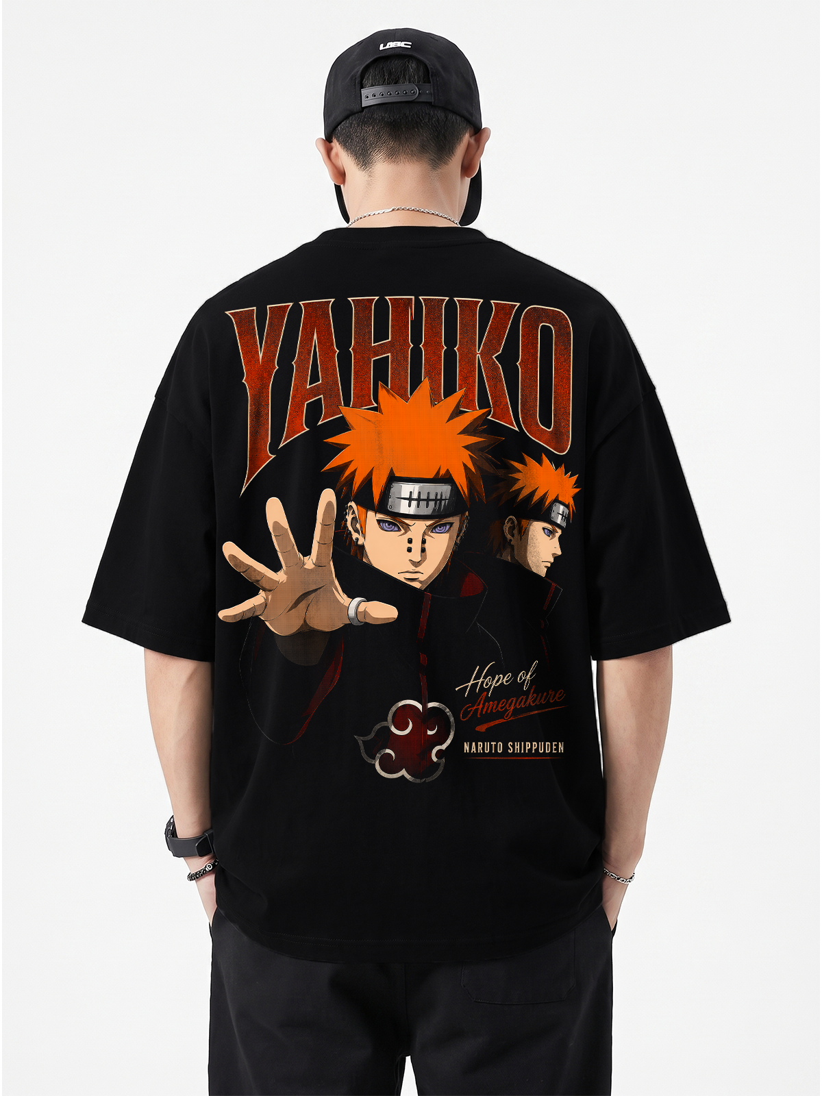 Polera Oversize Yahiko Naruto Shippuden