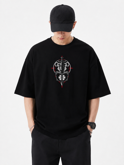 Polera Oversize Asta Black Clover