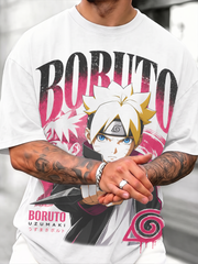 Polera Oversize Boruto Uzumaki
