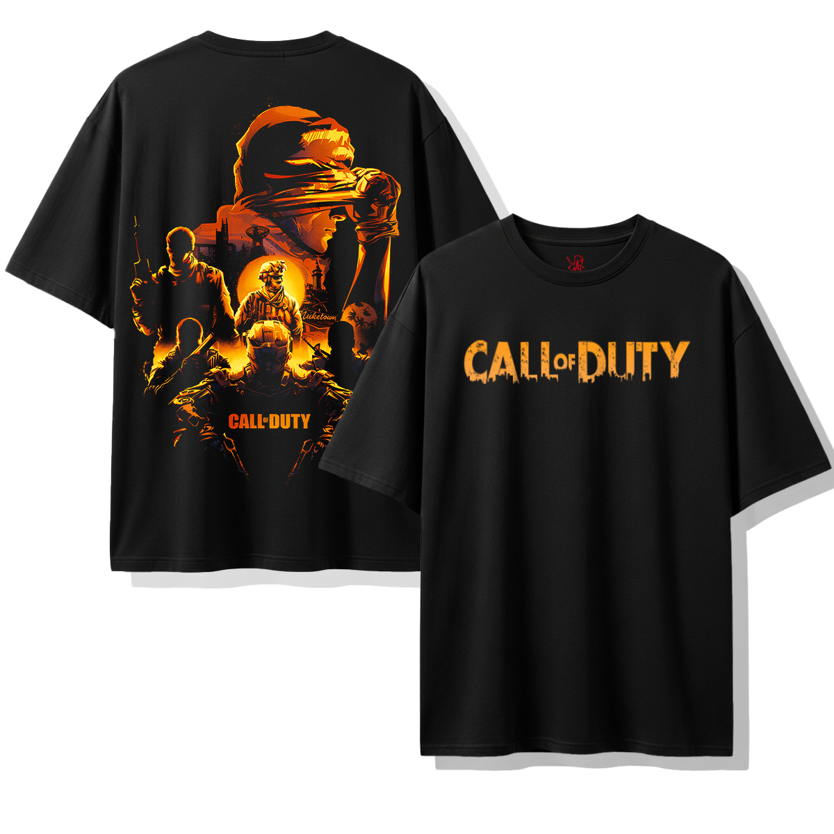Camiseta oversize Call of Duty Soldier Squad – Streetwear