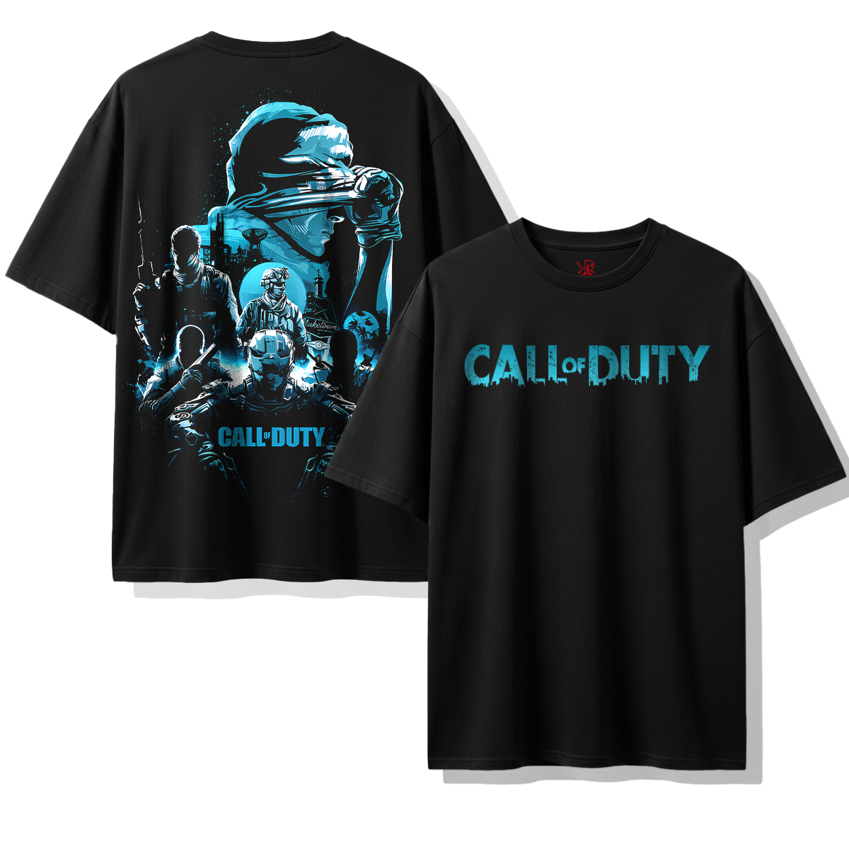 Camiseta oversize Call of Duty Soldier Squad – Streetwear