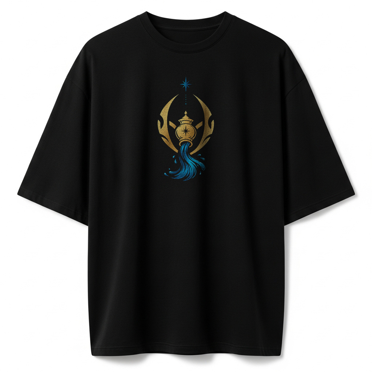 Camiseta Camus de Acuario Caballero Dorado de Saint Seiya