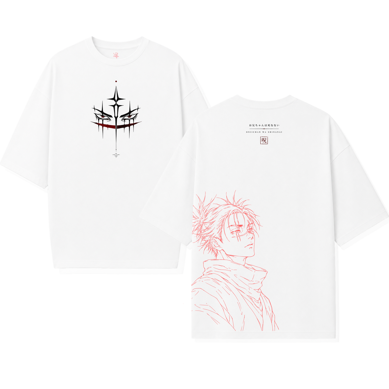Polera Choso Jujutsu Kaisen Minimalista Oversize