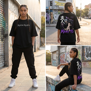 Polera Mahito Jujutsu Kaisen Streetwear Oversize