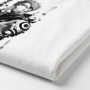 Polera Sukuna Jujutsu Kaisen Monochrome Oversize