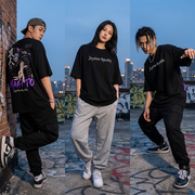 Polera Mahito Jujutsu Kaisen Streetwear Oversize