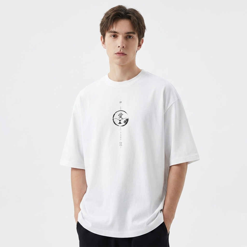 Camiseta Oversize polera de Gaara Naruto