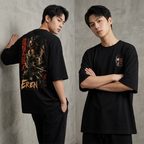 Camiseta Oversize Eren Yeager Attack on Titan
