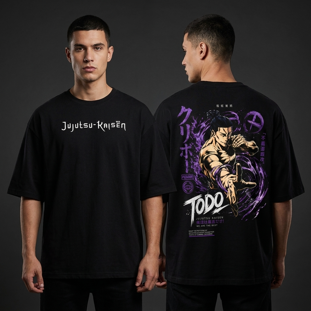 Camiseta Oversize Polera Aoi Todo Jujutsu Kaisen