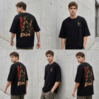 Camiseta Oversize Eren Yeager Attack on Titan