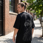 Camiseta Streetwear oversize Choso Minimal polera Jujutsu Kaisen