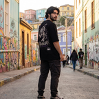Camiseta Oversize Kabuto Yakushi Estilo Streetwear