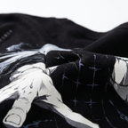 Camiseta Mahito Jujutsu Kaisen Oversize Negra