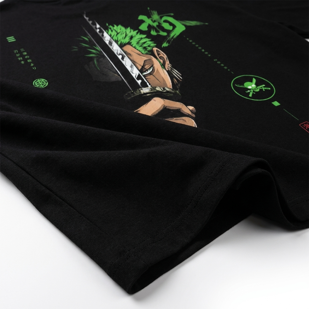 Camiseta Oversize polera Roronoa Zoro One Piece