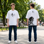 Camiseta Oversize Titán de Ataque Minimal Polera Attack on Titan Streetwear