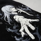 Camiseta Mahito Jujutsu Kaisen Oversize Negra