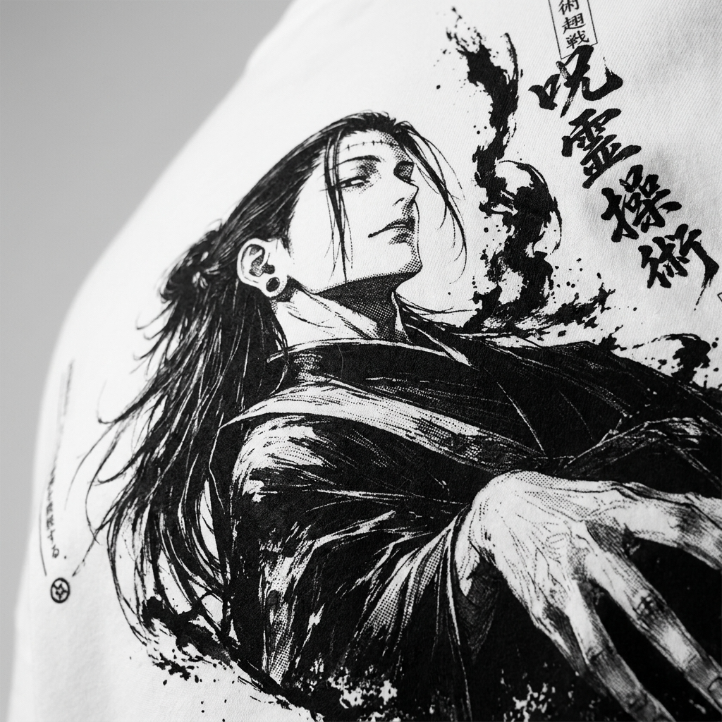 Camiseta Oversize polera de Suguru Geto Jujutsu Kaisen