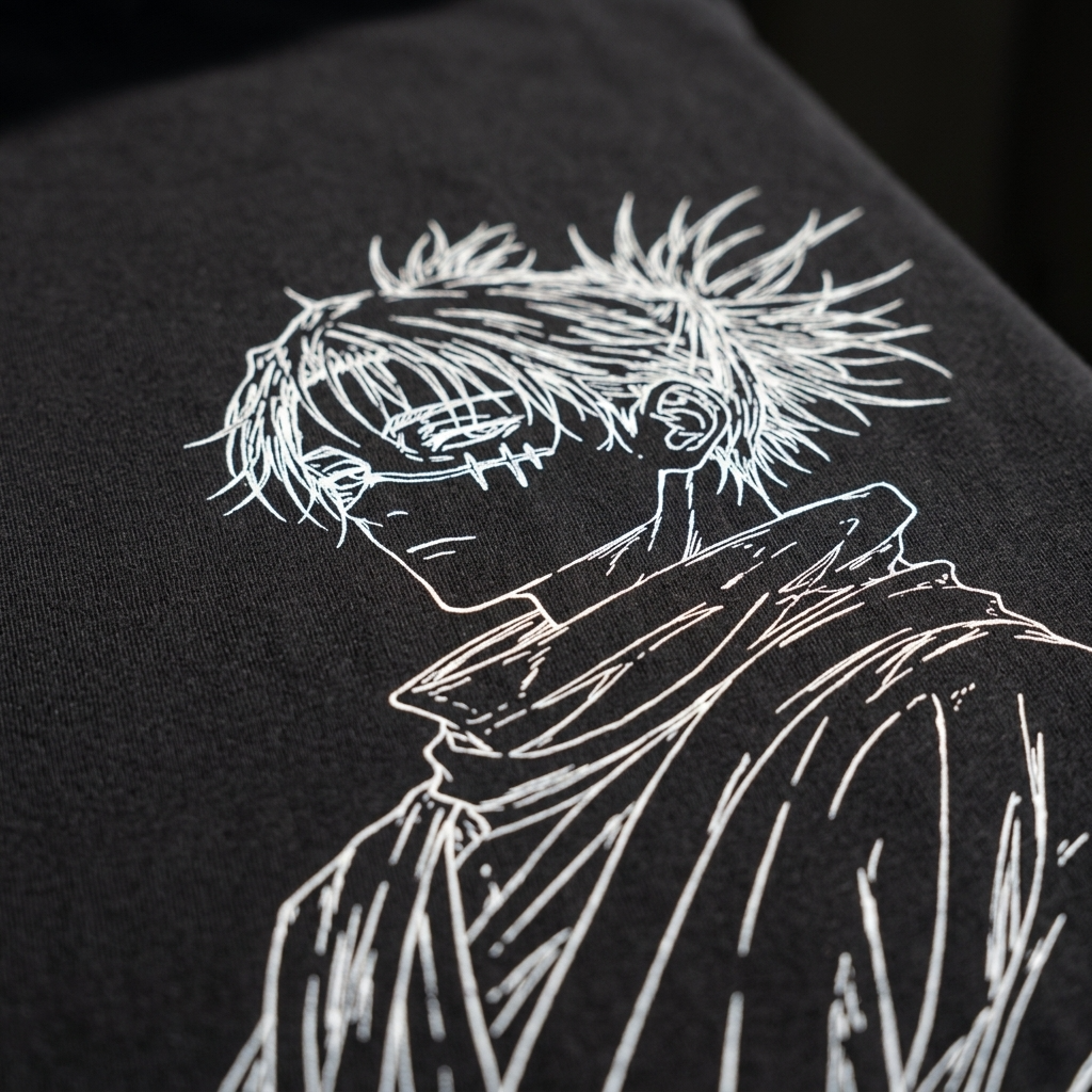 Camiseta Streetwear oversize Choso Minimal polera Jujutsu Kaisen