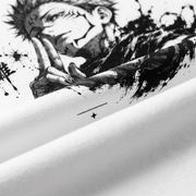 Polera Sukuna Jujutsu Kaisen Monochrome Oversize