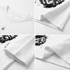 Camiseta Oversize Sukuna Jujutsu Kaisen Ink Monochrome