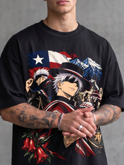 Polera Oversize Gojo Jujutsu Kaisen Fiestas Patrias