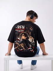 Polera Oversize Eren Yeager Attack on Titan Fiestas Patrias