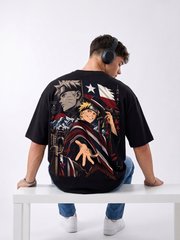 Polera Oversize Naruto Shippuden Fiestas Patrias
