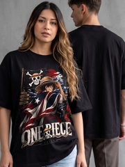 Polera Oversize Luffy One Piece Fiestas Patrias