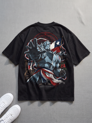 Polera Oversize Alphonse Elric Fullmetal Alchemist Fiestas Patrias