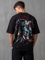 Polera Oversize Alphonse Elric Fullmetal Alchemist Fiestas Patrias
