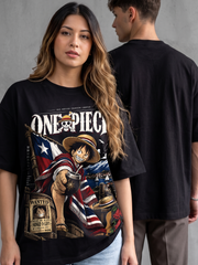 Polera Oversize Luffy One Piece Fiestas Patrias