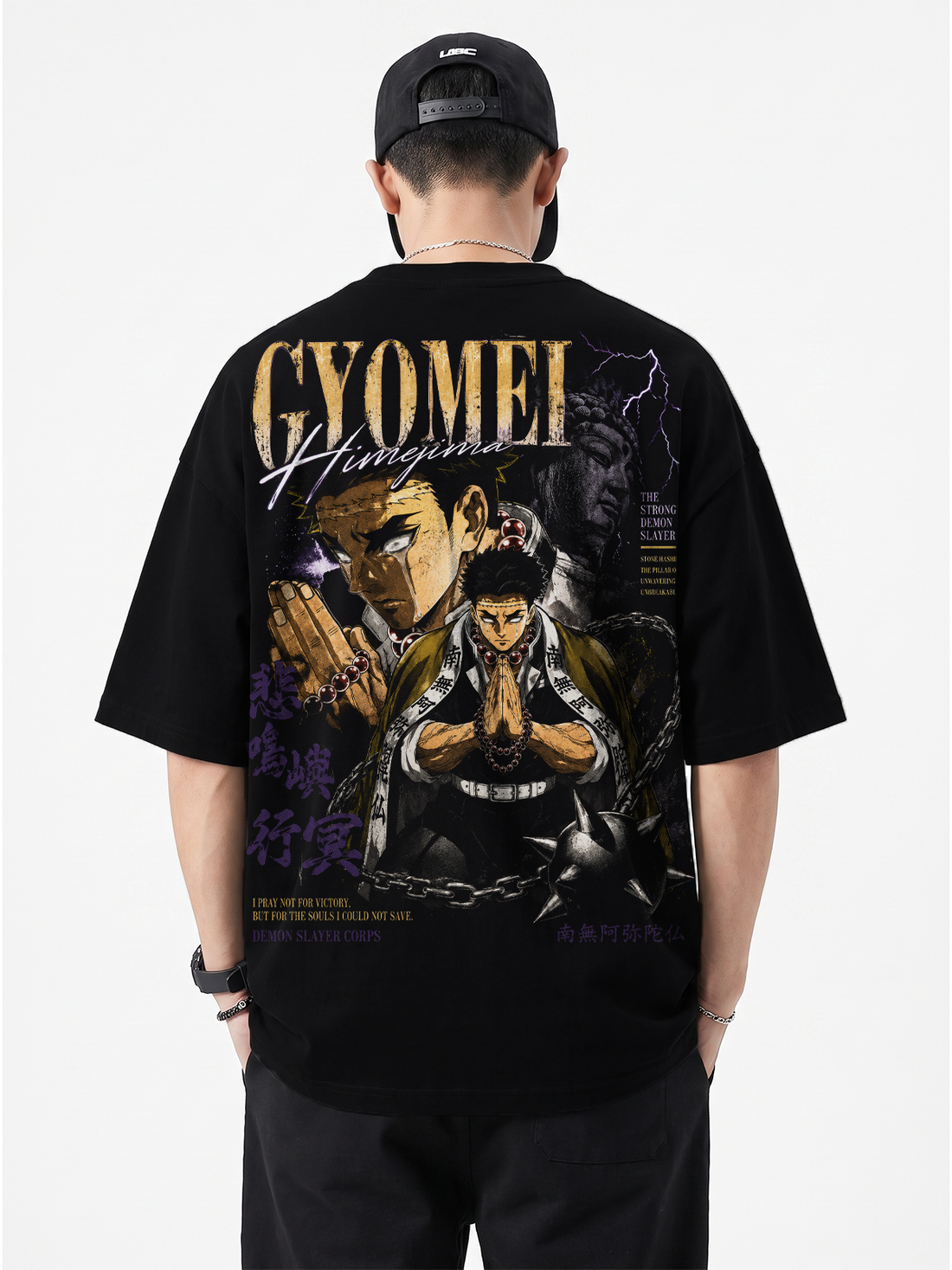 Polera Oversize Gyomei Himejima Demon Slayer