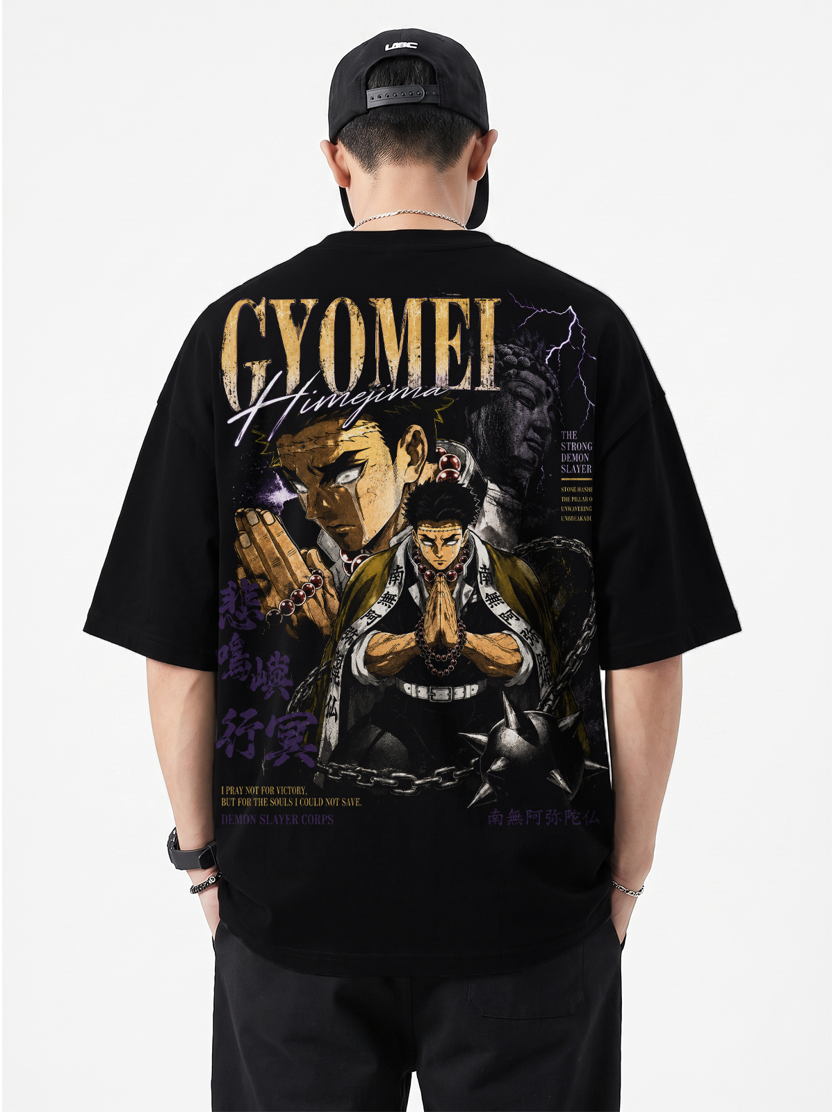 Polera Oversize Gyomei Himejima Demon Slayer